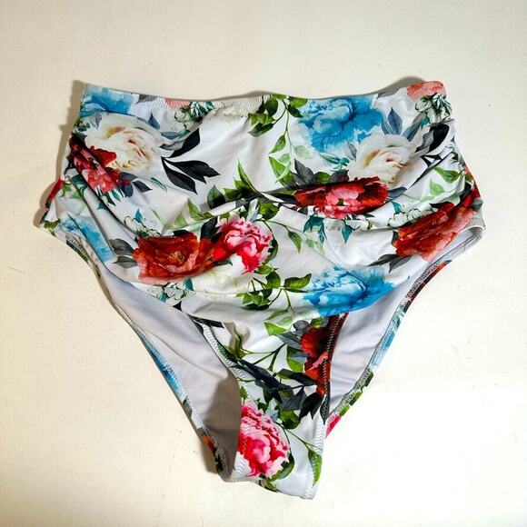 Cupshe Floral Bikini Bottom - Picture 1 of 3
